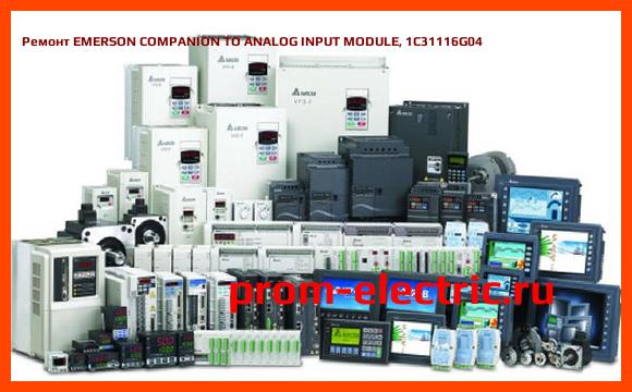 Image [РЕМОНТ] EMERSON COMPANION TO ANALOG INPUT MODULE, 1C31116G04