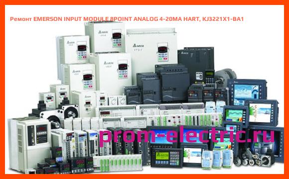 Image [РЕМОНТ] EMERSON INPUT MODULE 8POINT ANALOG 4-20MA HART, KJ3221X1-BA1