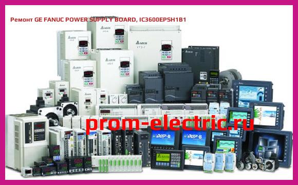 Image [РЕМОНТ] GE FANUC POWER SUPPLY BOARD, IC3600EPSH1B1