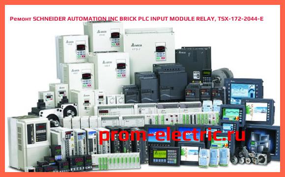 Image [РЕМОНТ] SCHNEIDER AUTOMATION INC BRICK PLC INPUT MODULE RELAY, TSX-172-2044-E