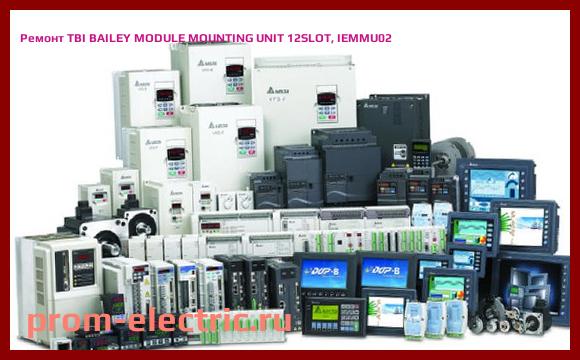 Image [РЕМОНТ] TBI BAILEY MODULE MOUNTING UNIT 12SLOT, IEMMU02